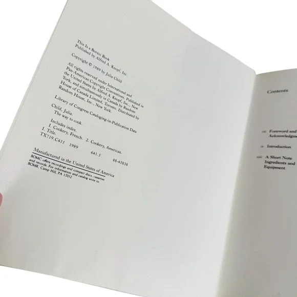 Julia Child‎ Cookbooks: The Way To Cook & Company Vintage 1989 Hardcover Set - Picture 3 of 13